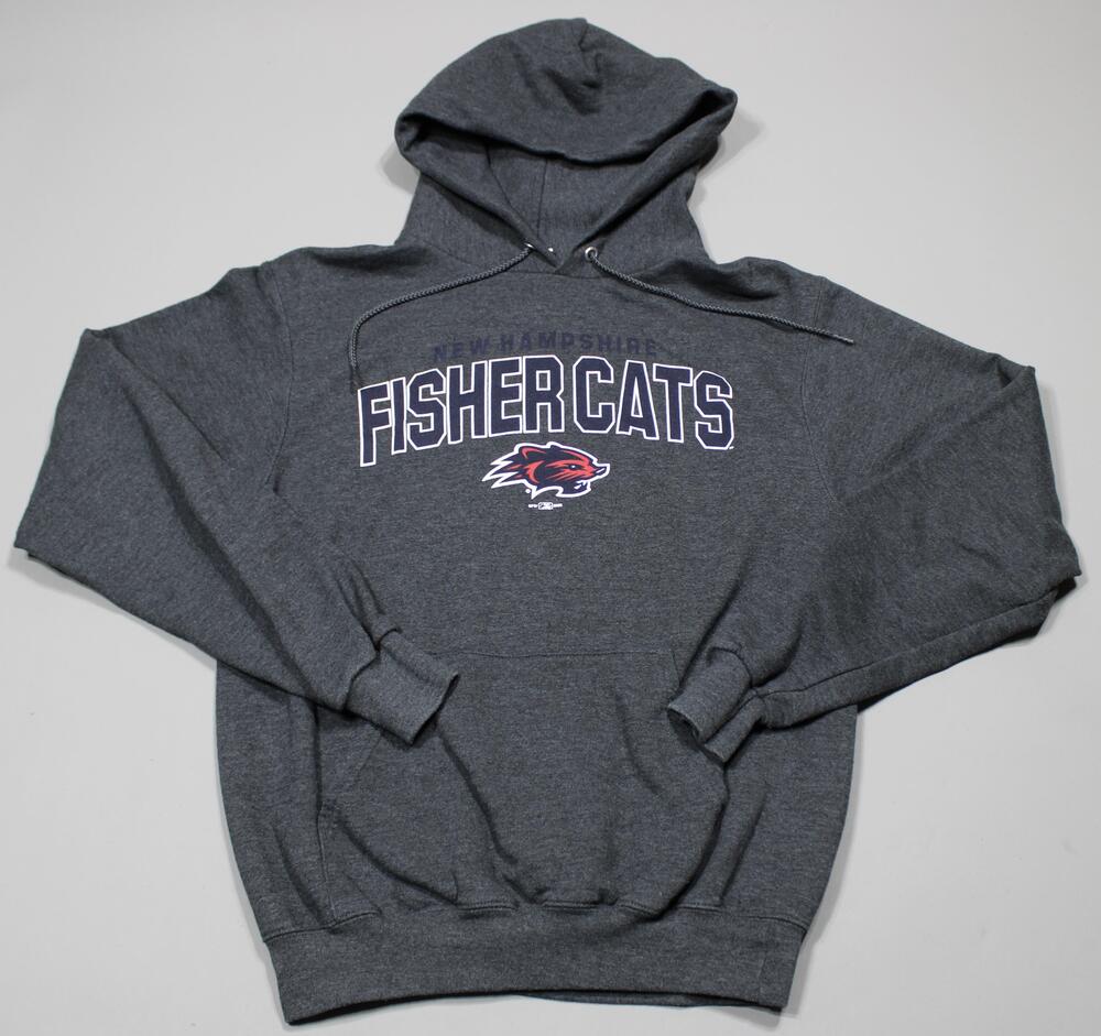 New Hampshire Fisher Cats Hoodie Mens Small MILB Baseball Champion Sweatshirt